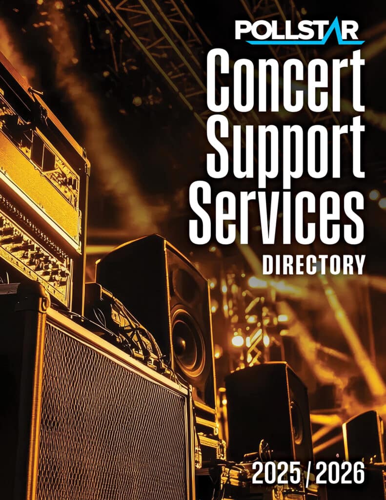 CONCERT SUPPORT SERVICES DIRECTORY 2025/2026 Pre-Order