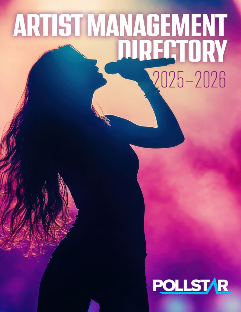 Artist Management Directory 2025-2026 (Pre-Order)