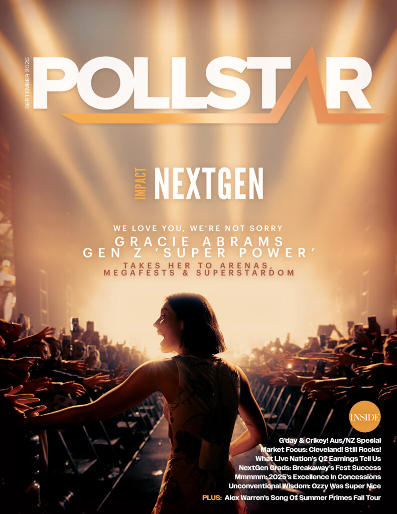 Pollstar 2025 Impact NextGen
