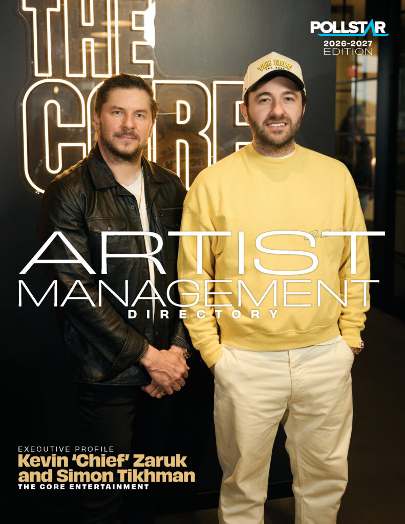 Artist Management Directory 2026-2027